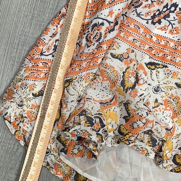 NWT Free People Sun Print Cut Out Dress Size Medium - Picture 11 of 11